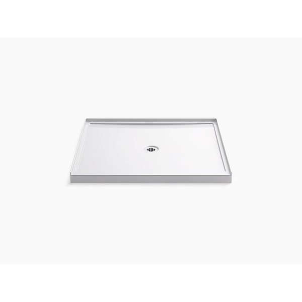 48 X 42 Single-Threshold Shower Base W/ Center Drain